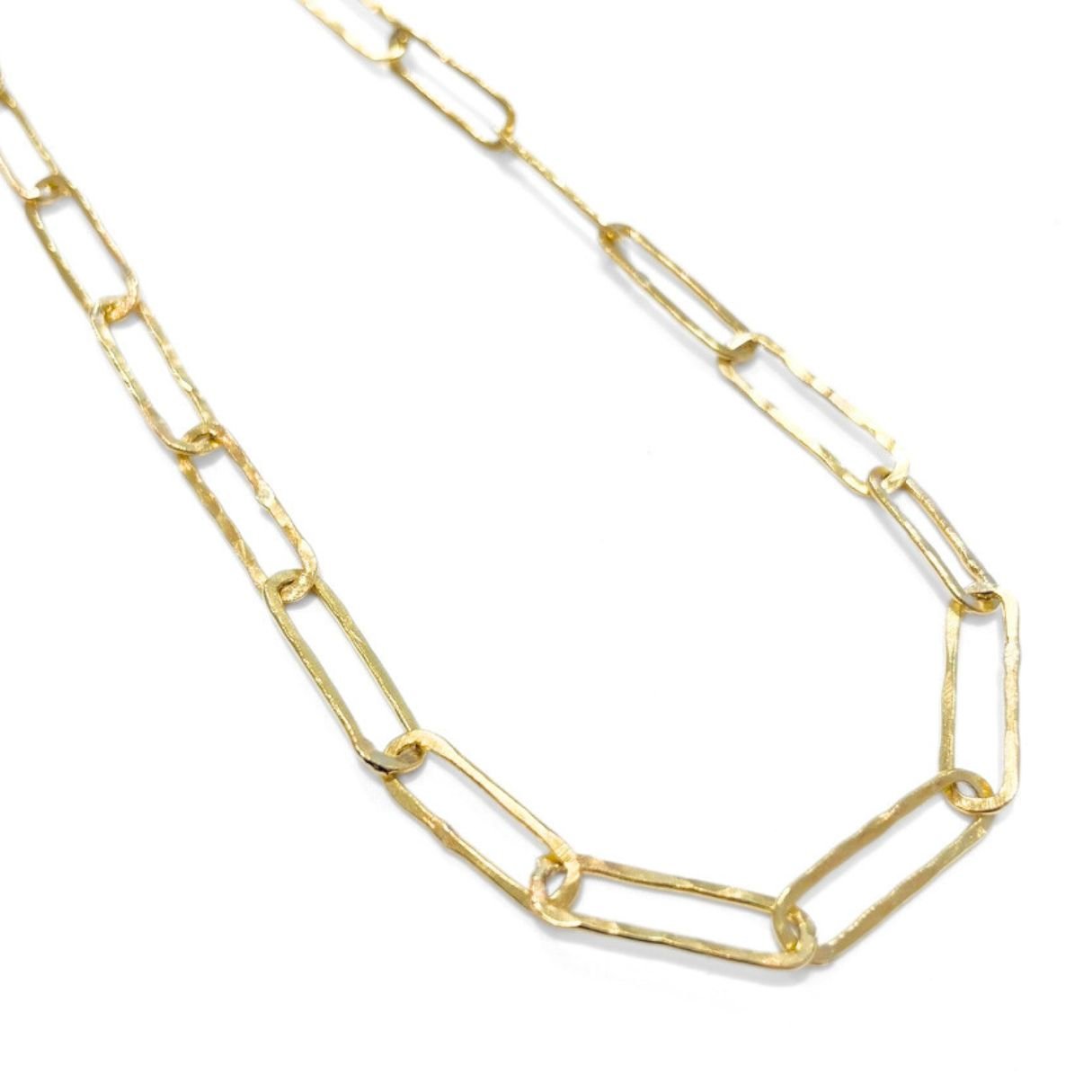 forged link necklace - musa de oro