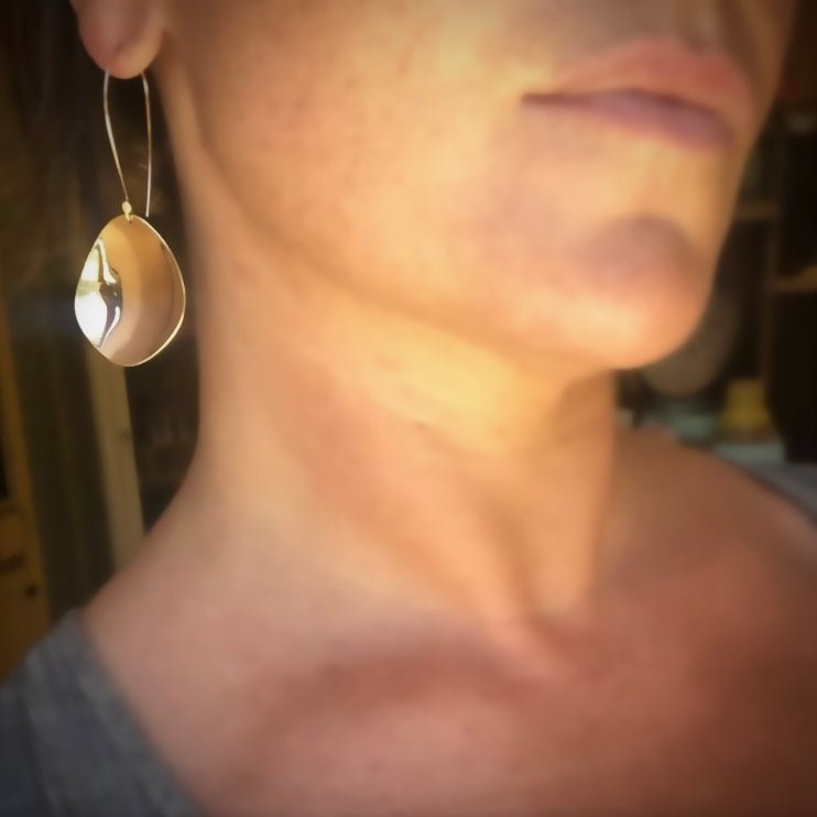 La Plana Earrings — gold vermeil by Nina Alexandra