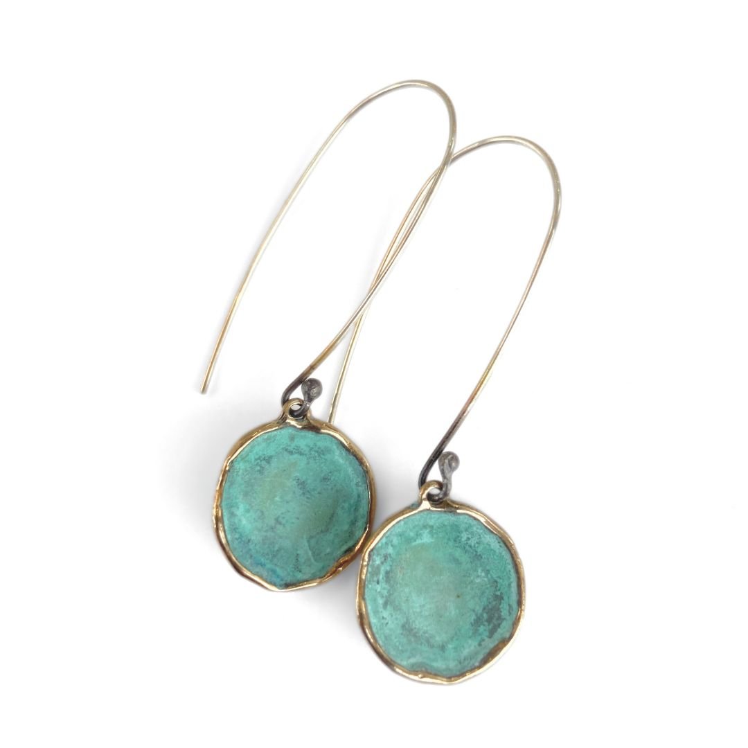verdigris discs - musa de oro